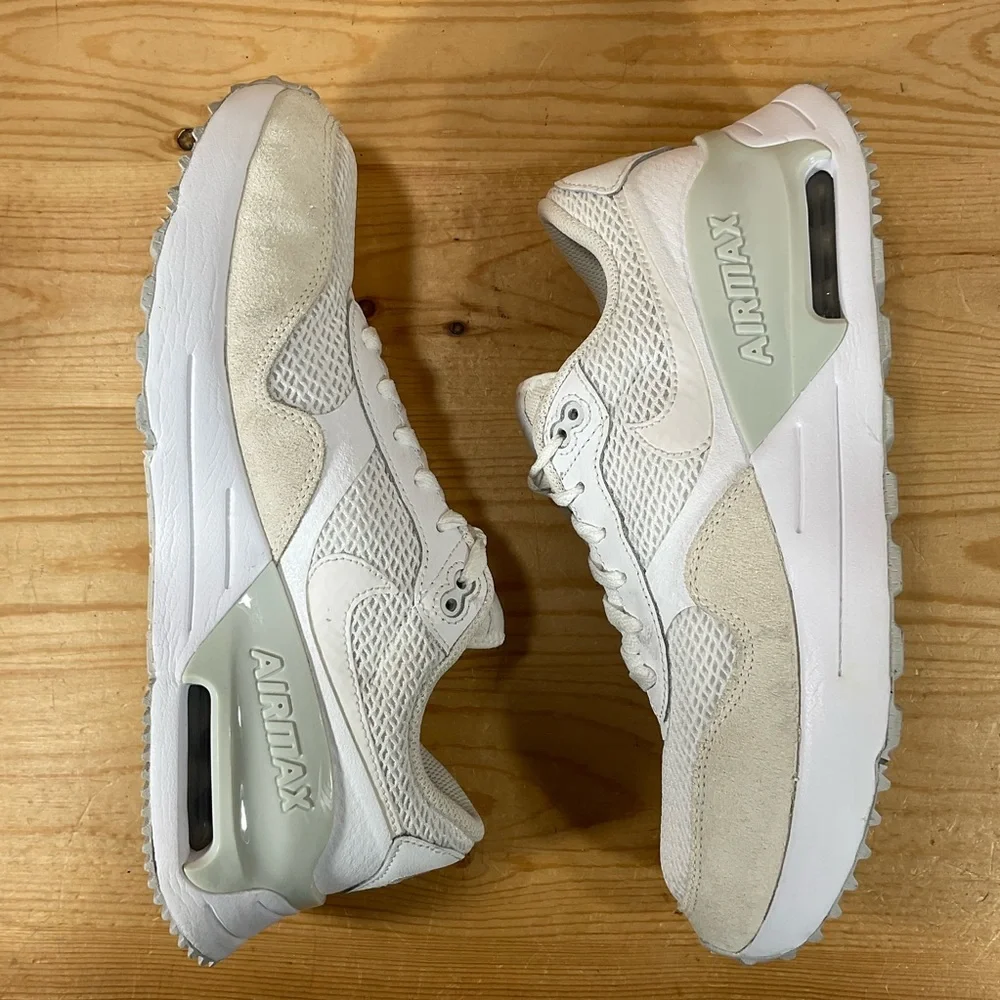Nike Air Max Systm Lifestyle Shoes Men’s 8.5 White Pure Platinum DM9537-101